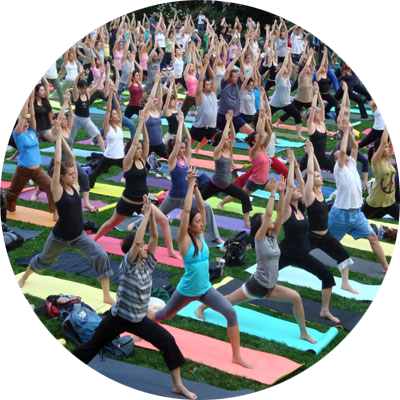 free yoga eventi